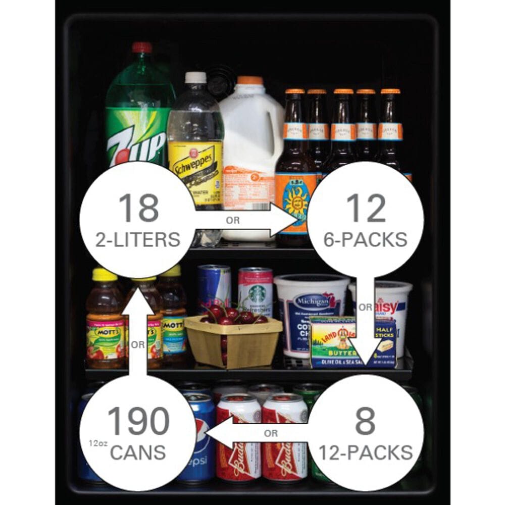 Marvel 5.5 Cu. Ft. Built-In Beverage Center with Wine Cradle in Stainless Steel, , large