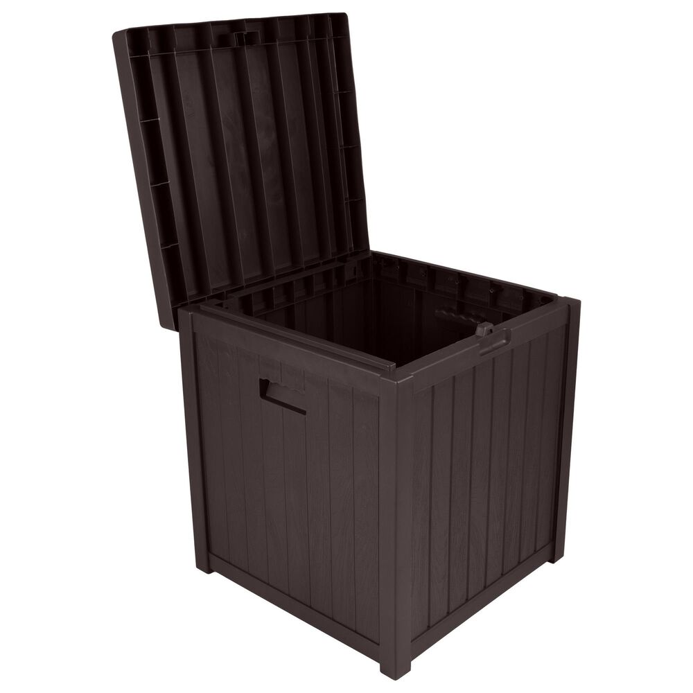 Timberlake 50 Gallon Patio Storage Box in Brown, , large