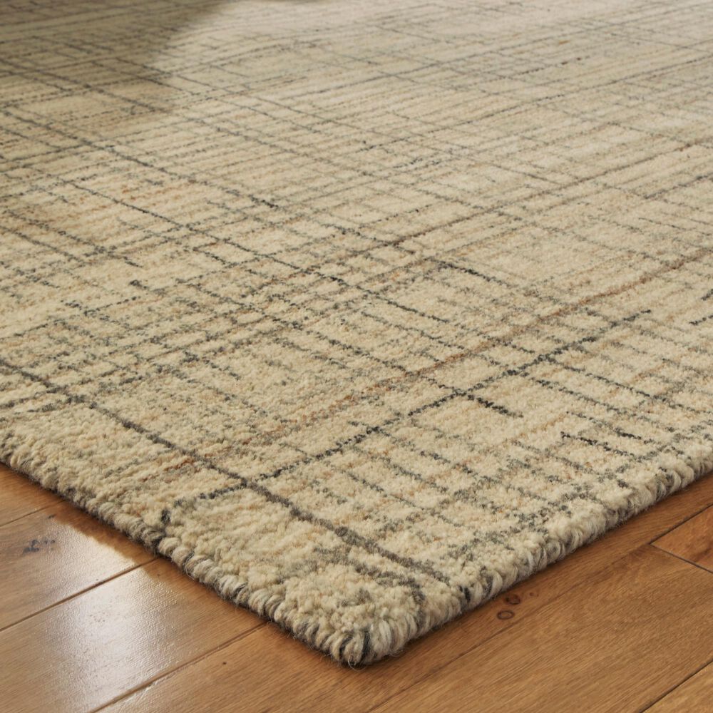 Ashley Janston 5&#39; x 7&#39; Ivory, Gray and Tan Area Rug, , large
