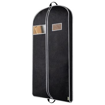 HOMLUX 43" Garment Bag with Shoe Storage in Black, , large
