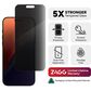 Zagg Invisible Shield Glass Elite Privacy Screen Protector for Apple iPhone 16 Pro Max in Clear, , large