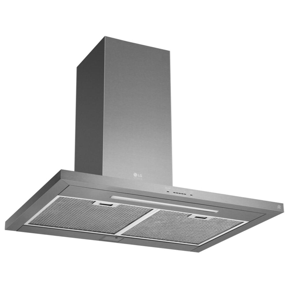 LG 30" Chimney Style Hood in Stainless Steel Nebraska Furniture Mart