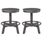 Ashley Torjin Counter Stool Set of 2 in Gray, , large