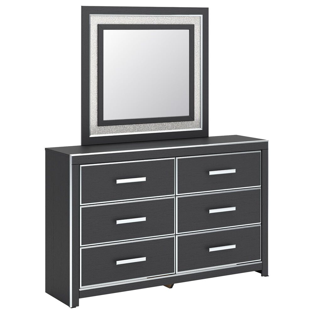 Ashley Zuraleus 3-Piece King Panel Bedroom Set in Matte Black, , large