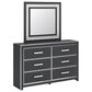 Ashley Zuraleus 3-Piece King Panel Bedroom Set in Matte Black, , large