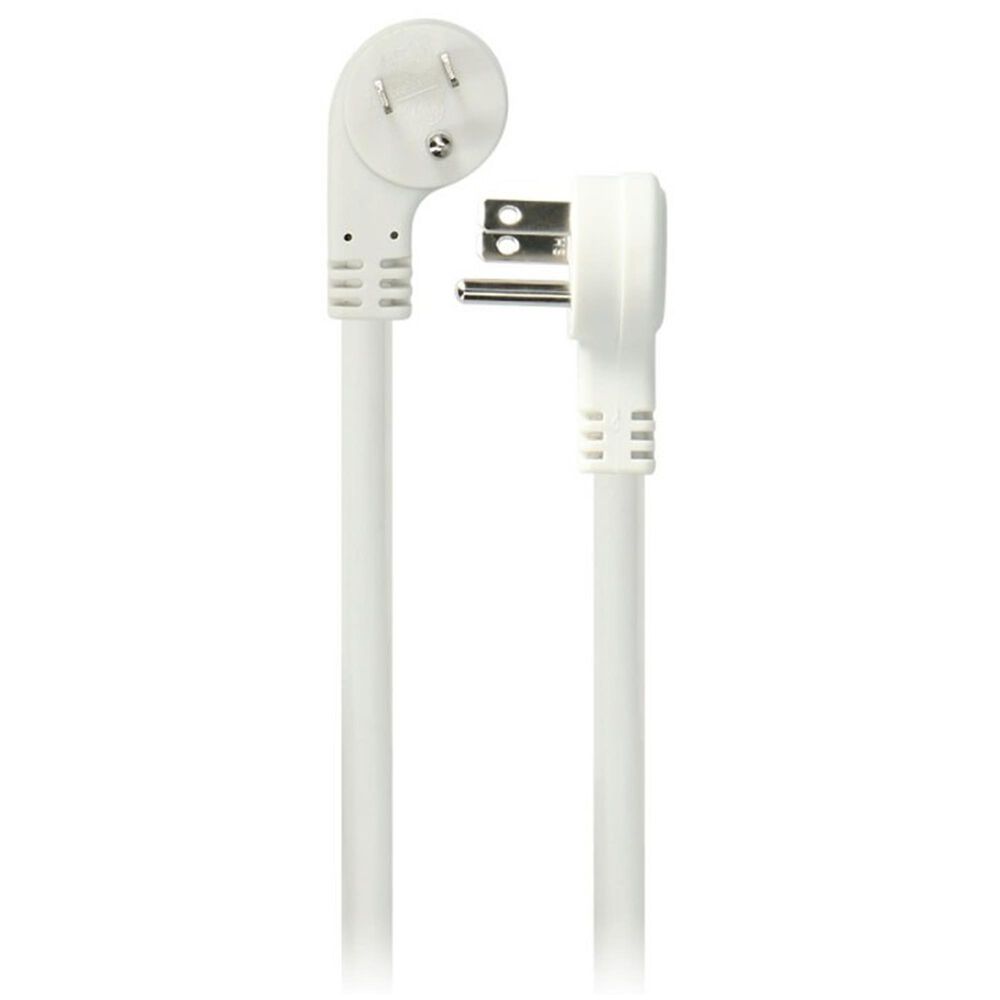 Helios 12-Outlet Surge Protector with 2 USB Charging Ports in White, , large