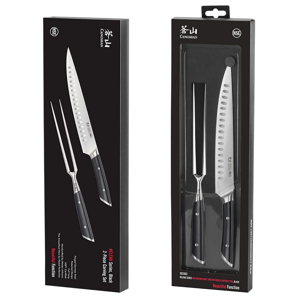 Cangshan Helena 2-Piece Carving Knife Set in and Silver, , large