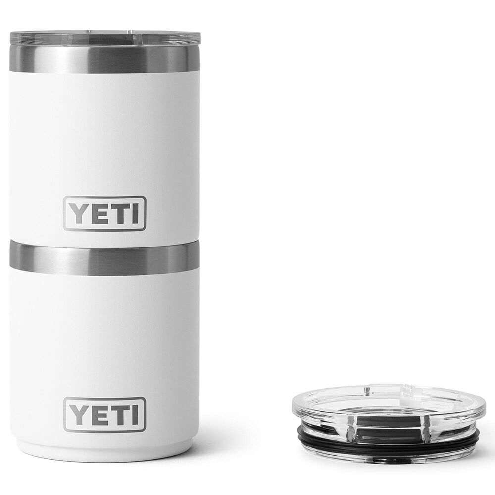 YETI Rambler 10 Oz Stackable Lowball 2.0 with MagSlider Lid in White, , large