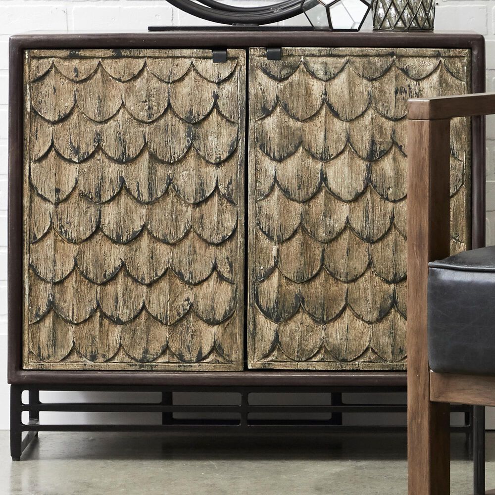Accentric Approach 2-Door Chest in Brown, , large