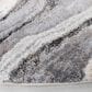 Safavieh Cyrus Shag CYR118G 5"5" Round Grey and Beige Area Rug, , large