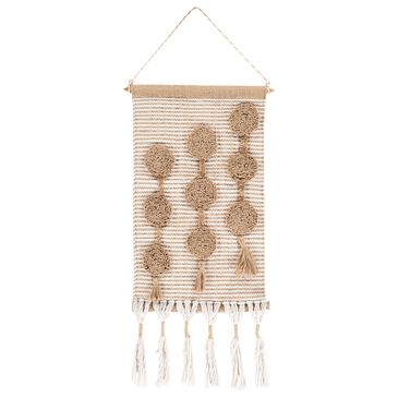 37B Lamont Wall Hanging in Khaki/White/Wheat, , large