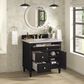 James Martin Vanities Lorelai 36" Single Vanity in Black Onyx with 3 cm Charcoal Soapstone Quartz Top, , large