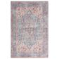 57 Grand by Nicole Curtis Series 1 9"2" x 12" Blue, Ivory and Red Area Rug, , large