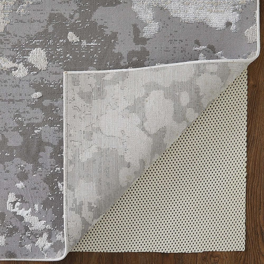 Feizy Micah 6&#39;7&quot; x 9&#39;6&quot; Silver and Gray Area Rug, , large
