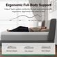 Novilla GreyZen 14" Medium King Mattress in a Box, , large