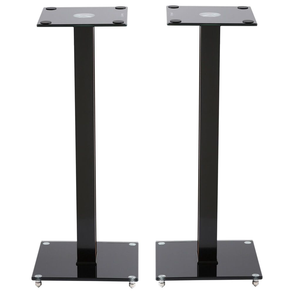CorLiving 29&quot; Speaker Stand in Black &#40;Set of 2&#41;, , large