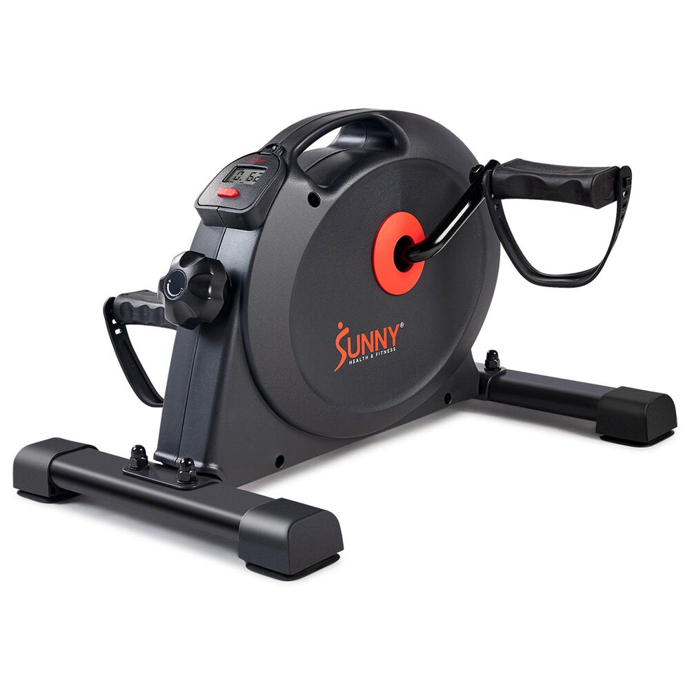 Sunny Health & Fitness Smart Under Desk Exercise Bike in Gray, , large