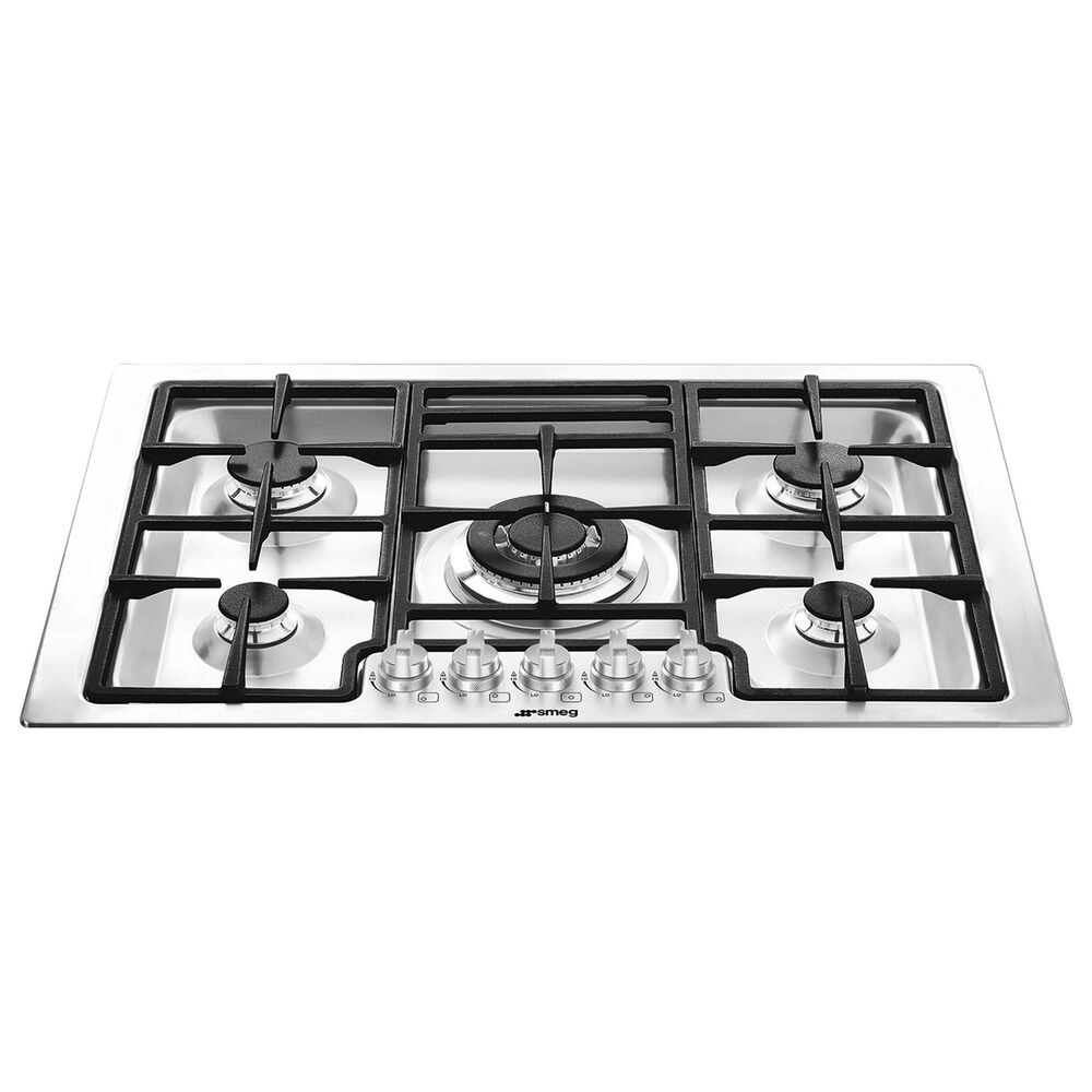 SMEG Classic 30" Gas Cooktop in Stainless Steel, , large