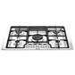 SMEG Classic 30" Gas Cooktop in Stainless Steel, , large