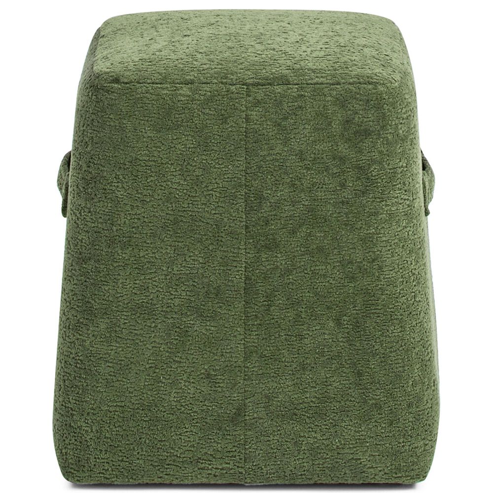Jennifer Taylor Home Clyde Pouf in Moss Green, , large