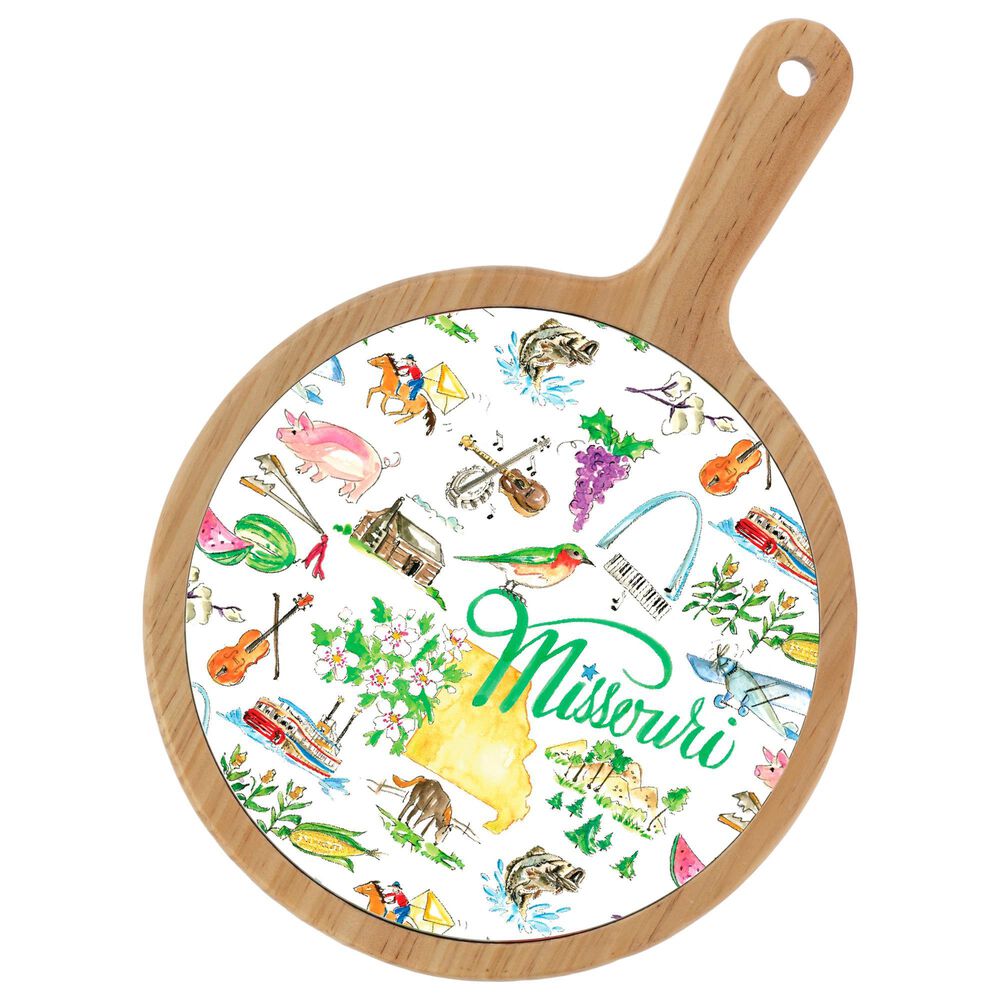 Boston International Missouri State Cheeseboard in Multicolor, , large