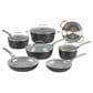 Deal Partners, Inc 11-Piece Non-Stick Cookware Set in Black, , large