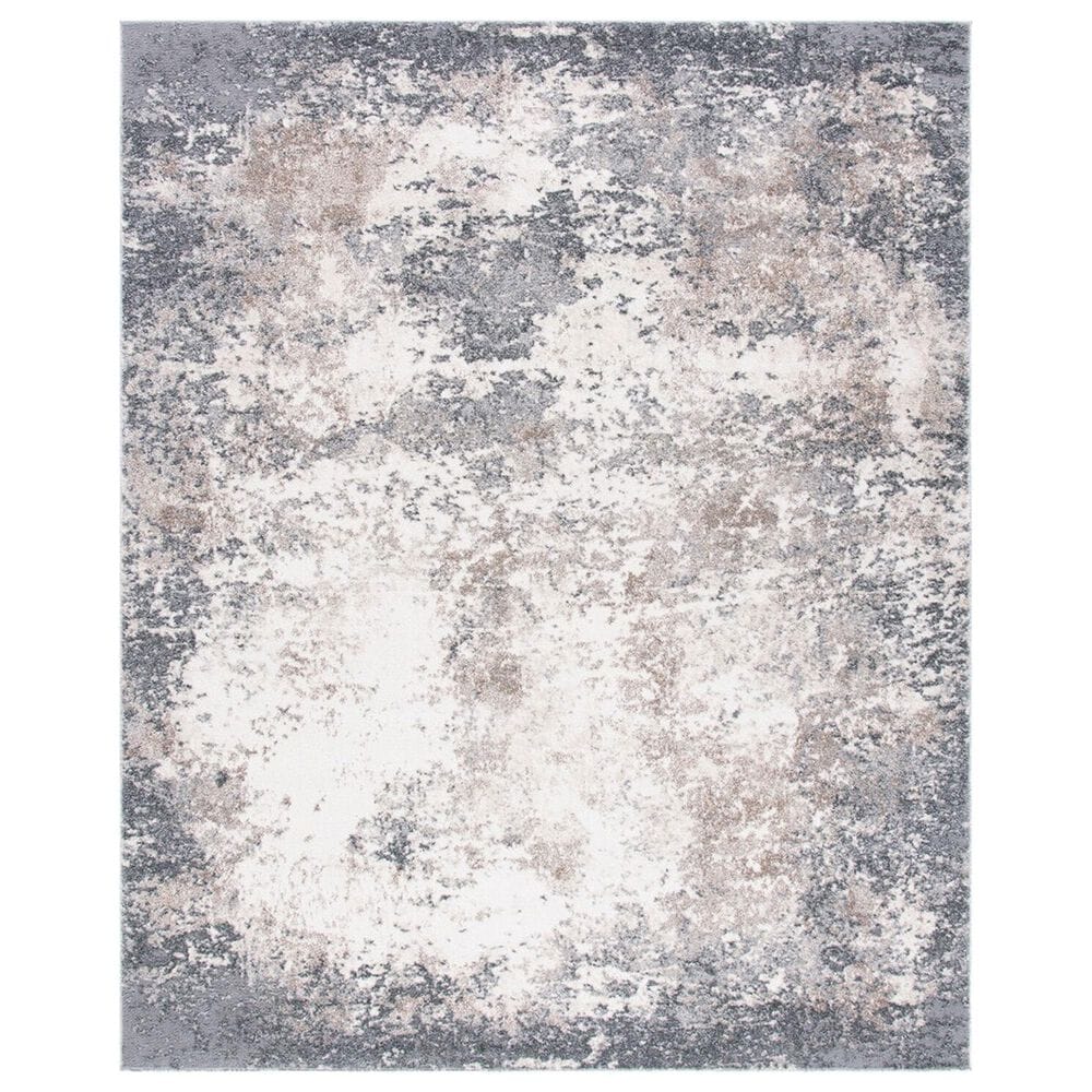 Safavieh Aston 10" x 14" Grey and Ivory Area Rug, , large