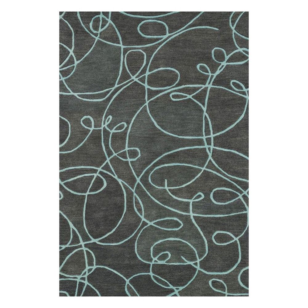 Loloi Nova NV-03 7'10" x 11' Grey/Mist Area Rug, , large