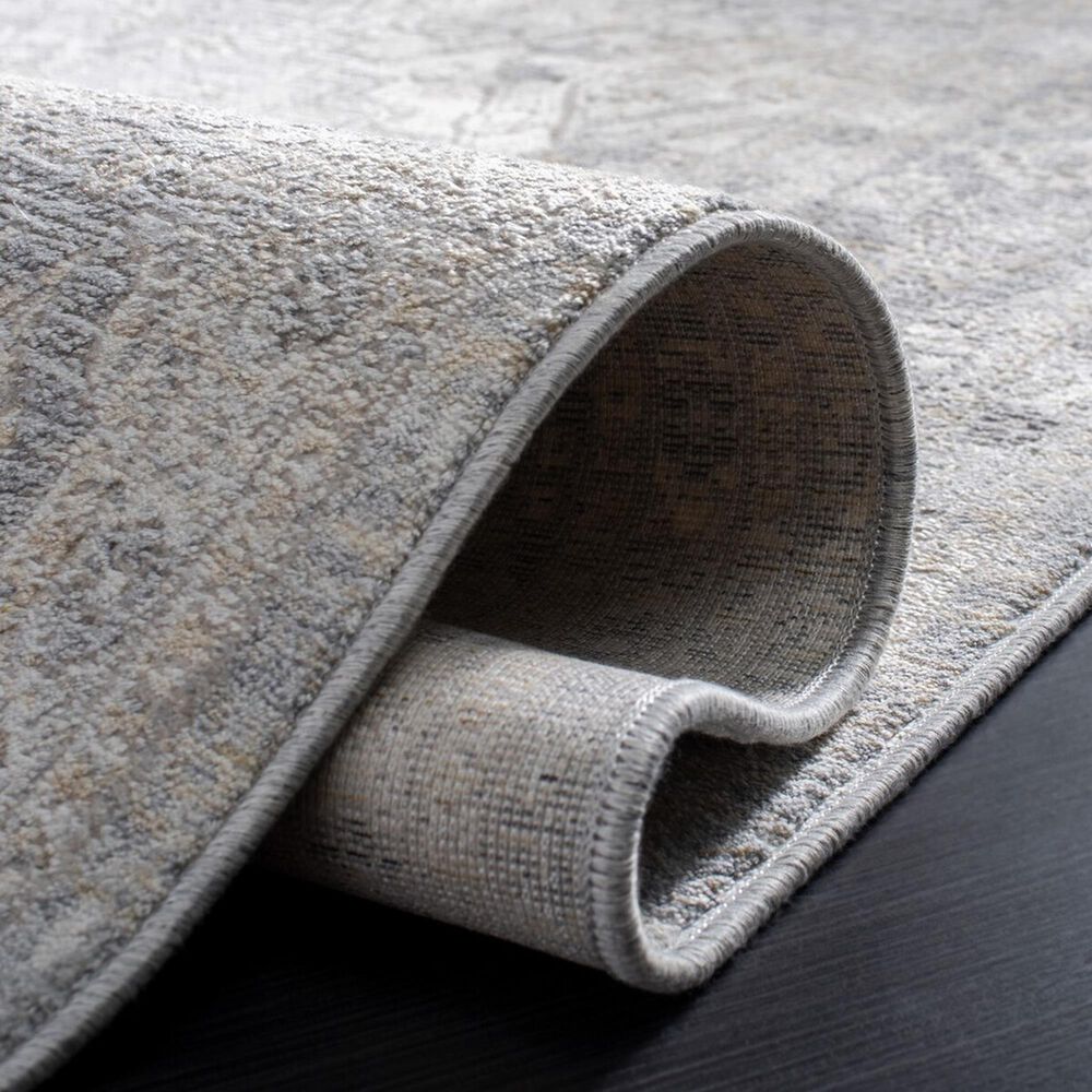 Safavieh Dream DRM411F 2&#39; x 8&#39; Grey and Ivory Runner, , large