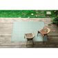 Kaleen Rugs Ziggy ZIG01-79 9" x 12" Light Blue and White Indoor/Outdoor Area Rug, , large