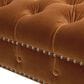 Jennifer Taylor Home Alto Stationary Sofa in Burnt Orange Velvet, , large