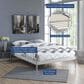 Modway Elsie Queen Platform Bed Frame in Gray, , large