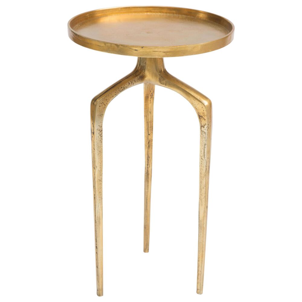 Zuo Modern Como Accent Table in Antique Gold/Gold &#40;Set of 2&#41;, , large