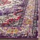 Safavieh Monaco MNC243P-5SQ 5" x 5" Violet/Fuchsia Square Rug, , large