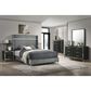 Coaster Lucia 5-Drawer Chest in Black and Chrome, , large
