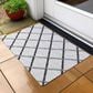 Dalyn Rug Company York 1"8" x 2"6" Gray Indoor/Outdoor Area Rug, , large
