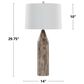 Grandview Gallery Point Metal Table Lamp in Brown, , large