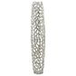 Maple and Jade 45" Cutout Coral Decorative Vase in Satin Silver, , large