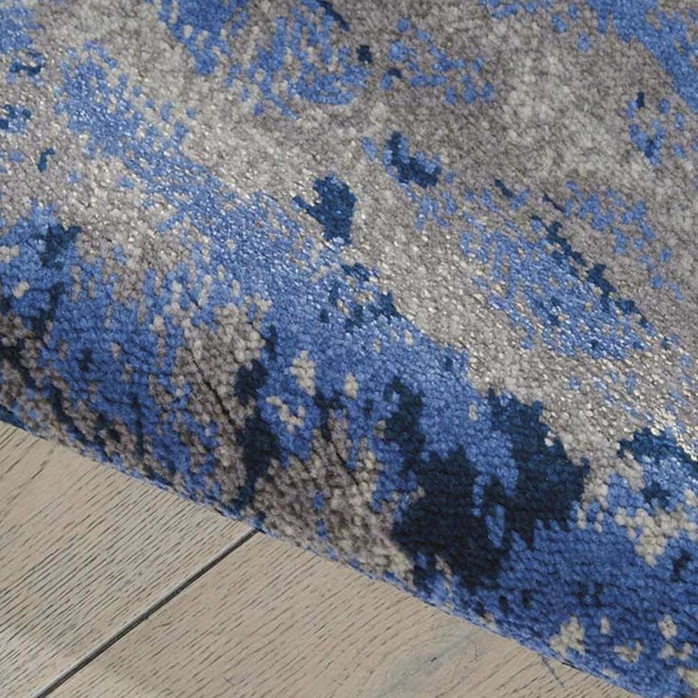 Nourison Twilight TWI22 12&#39; x 15&#39; Blue and Grey Area Rug, , large