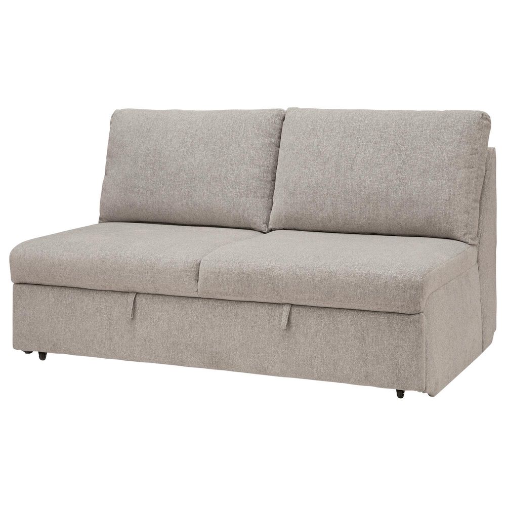 Ashley ModMax Luxe 3-Piece Symmetrical Sectional with Double Storage Chaise in Flint, , large