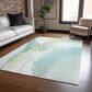 Dalyn Rug Company Ravenna RN7 8" x 10" Teal Area Rug, , large
