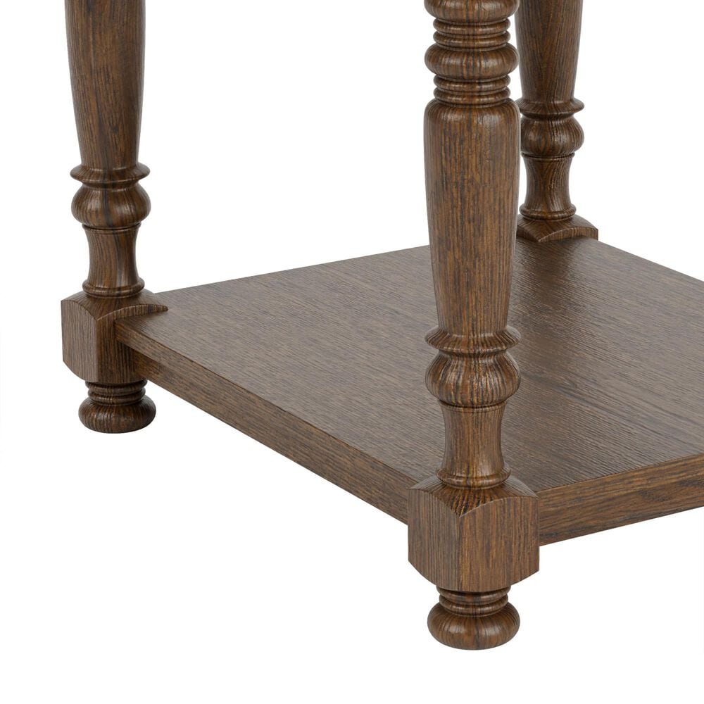 Riverside Furniture Eastlake End Table in Whiskey Oak, , large