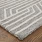 Feizy Lytton 2"6" x 8" Gray and Cream Runner, , large