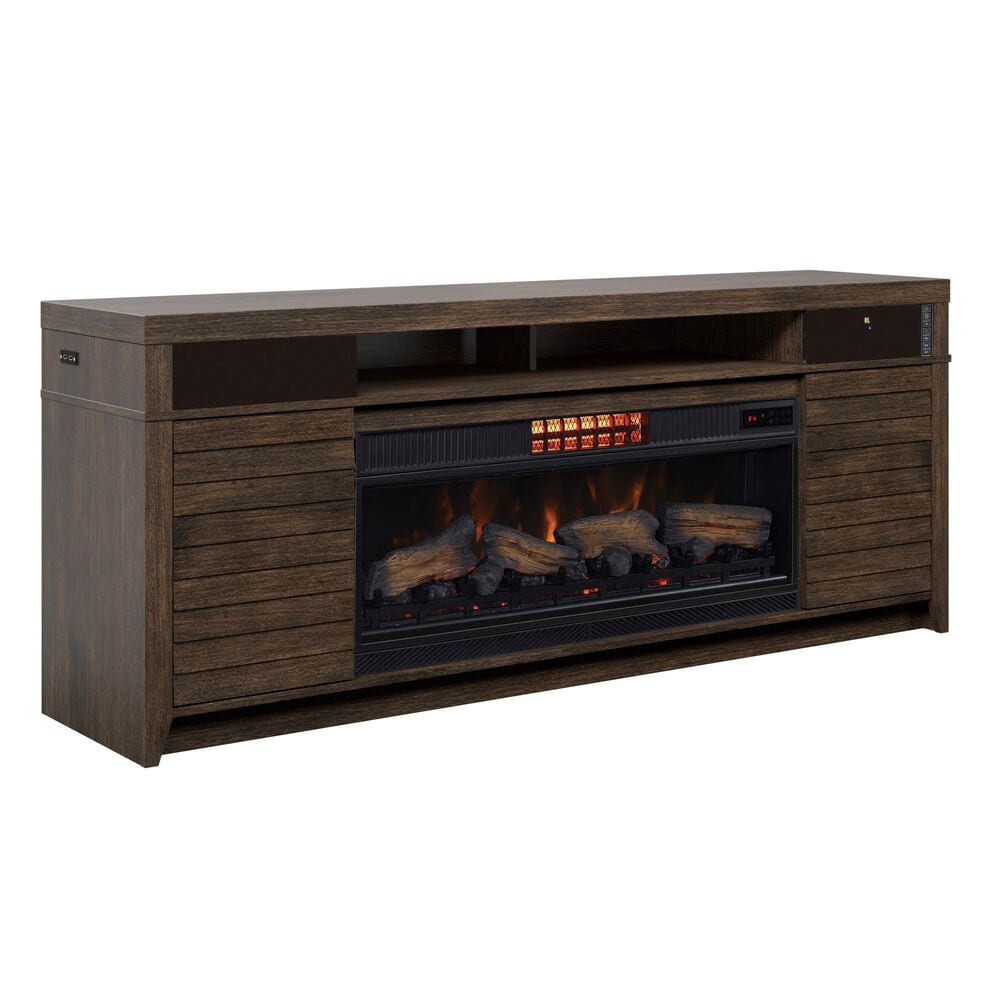 Classic Flame Fireplace Console &amp; Insert, , large