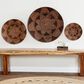 Maple and Jade 28" x 28" Round Wall Decor in Beige and Mocha (Set of 3), , large