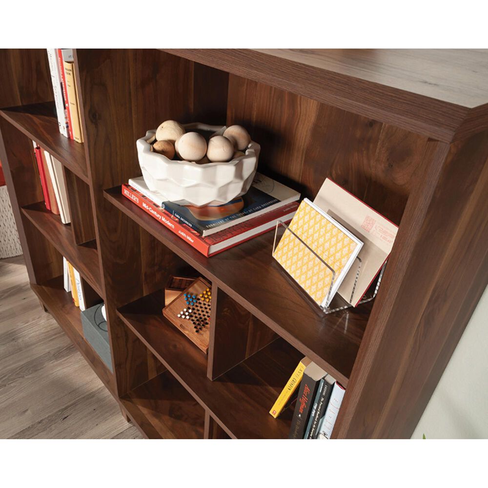 Sauder Willow Place Bookcase in Grand Walnut, , large