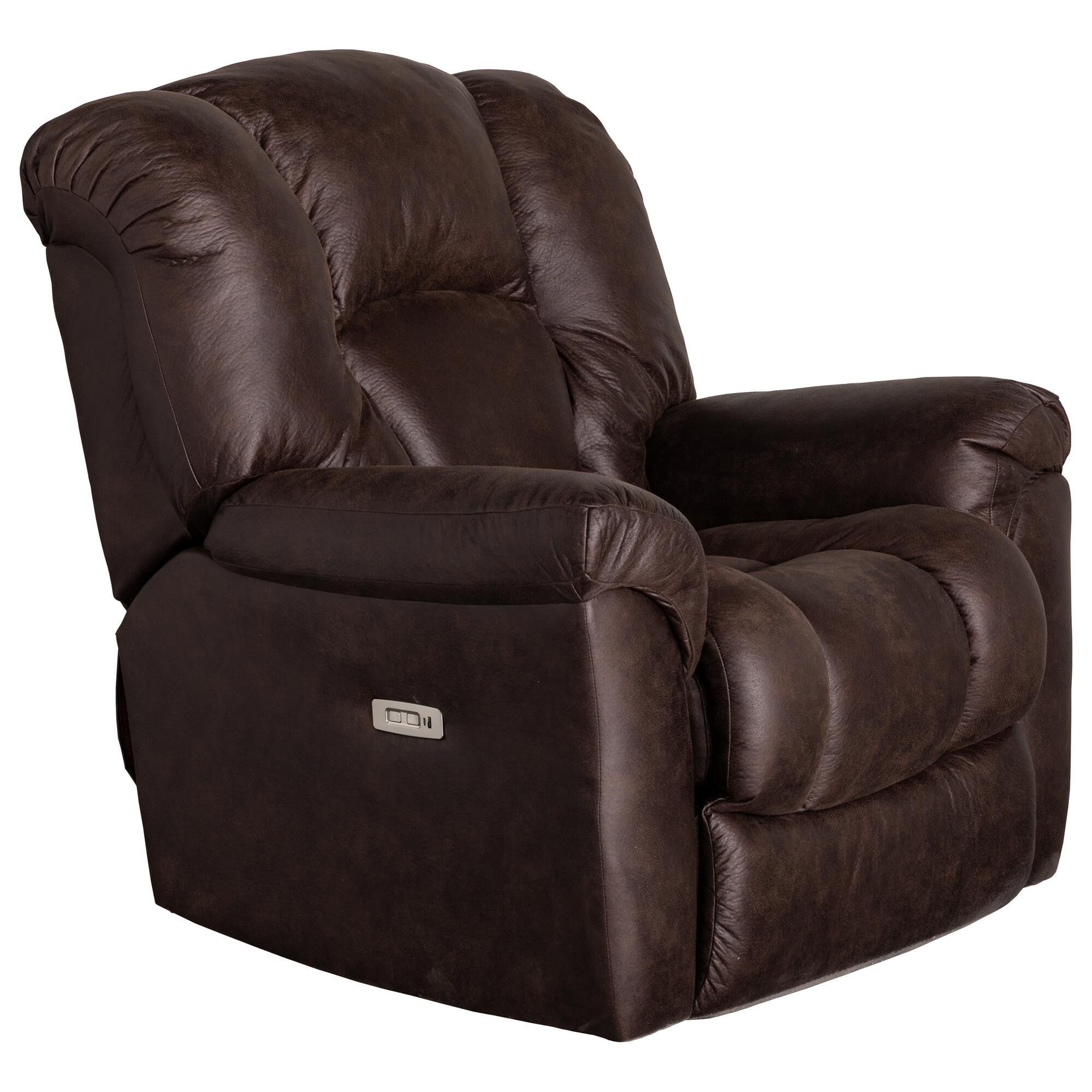 洋楽 STRES and HEAT HomeStretch Impulse Power Recliner in Cocoa