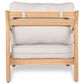 Hearth and Haven Outdoor Club Chair with Water-Resistant Cushion in Beige, , large