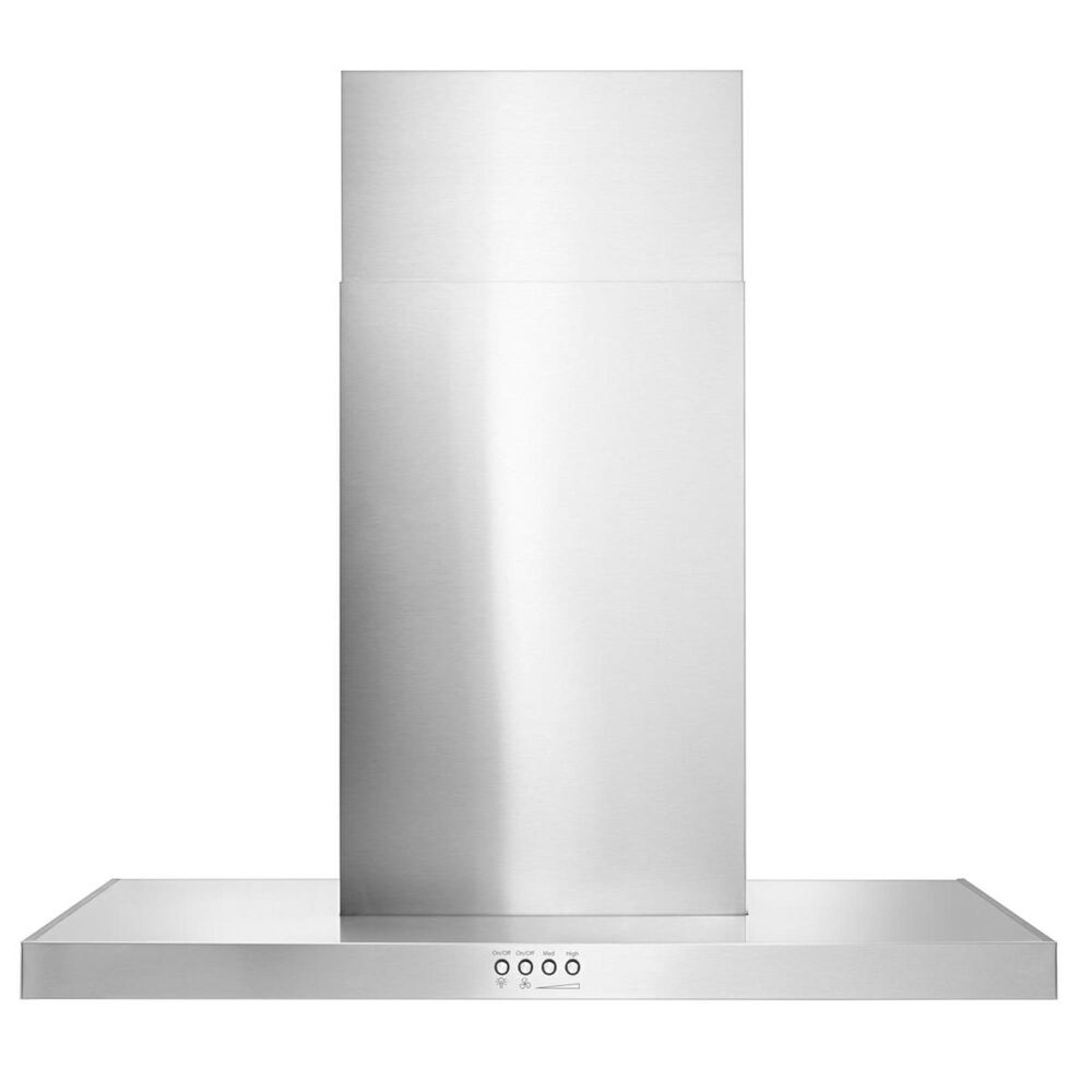 Whirlpool 30" Wall Mount Flat Range Hood in Stainless Steel, , large