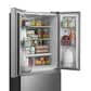 Midea 18.4 Cu. Ft. French Door Refrigerator in Stainless Steel, , large